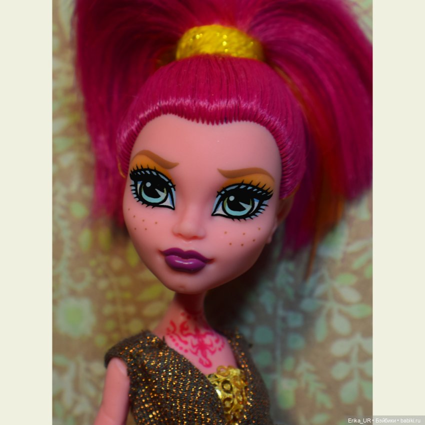 Перепись КуклоНаселения Зеленая и розовая Monster High, Mattel (фото 9)