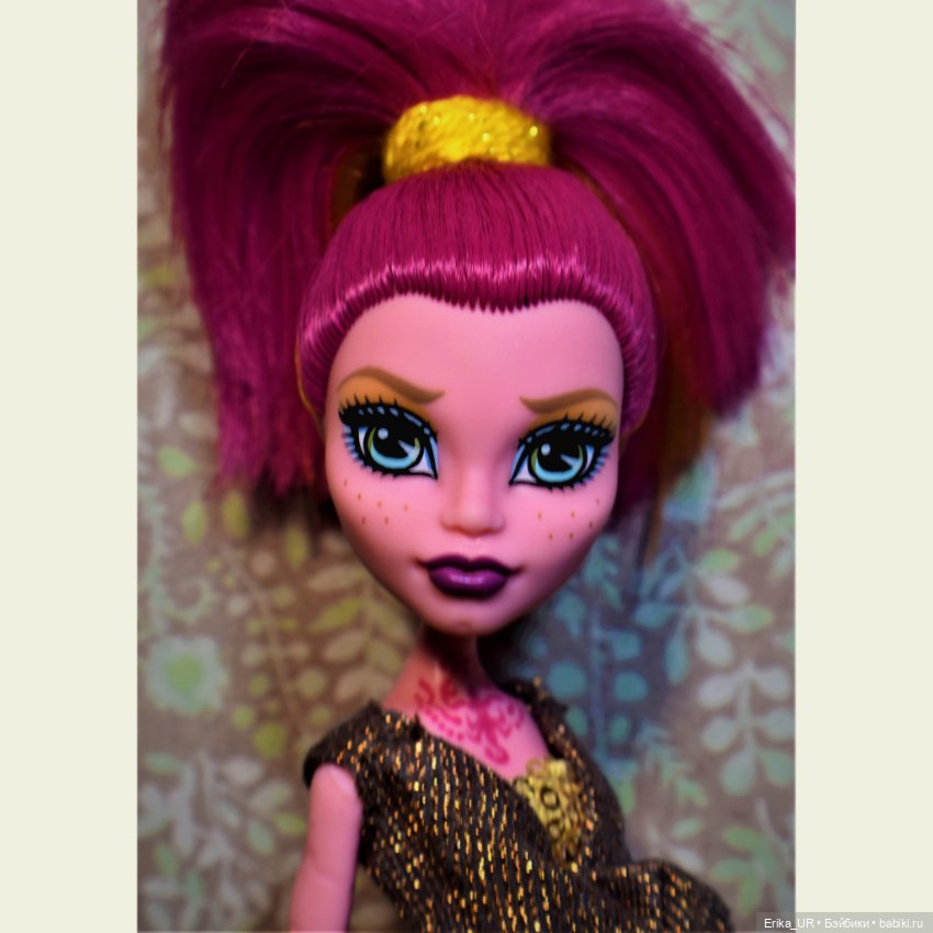 Перепись КуклоНаселения Зеленая и розовая Monster High, Mattel (фото 7)