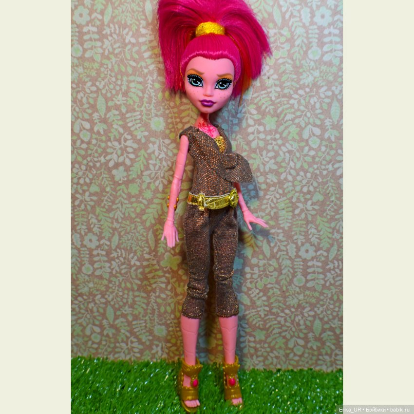 Перепись КуклоНаселения Зеленая и розовая Monster High, Mattel (фото 8)