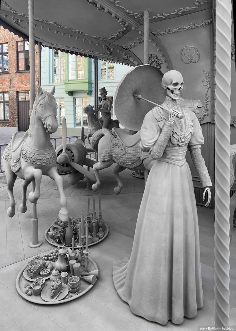 Работа «Танец смерти» («Danse Macabre») бельгийца Ханса Оп де Бека (фото 5)