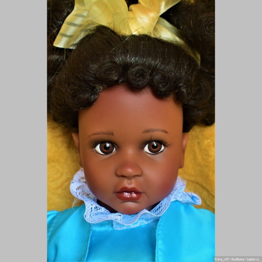 Перепись КуклоНаселения. Amber, 21" black doll 2005 от Karen Alderson для Paradise Galleries (фото 2)