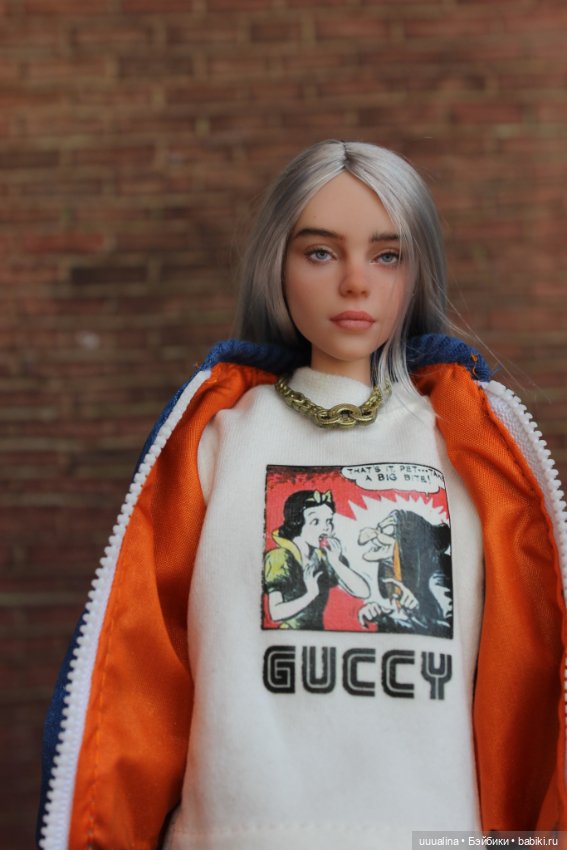 ООАК моего авторства Билли Айлиш (фото 9)