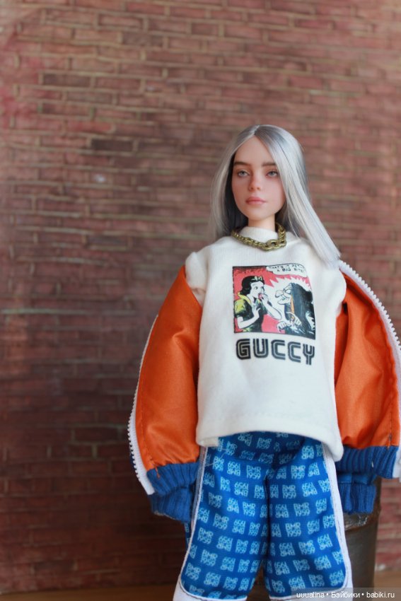 ООАК моего авторства Билли Айлиш (фото 10)