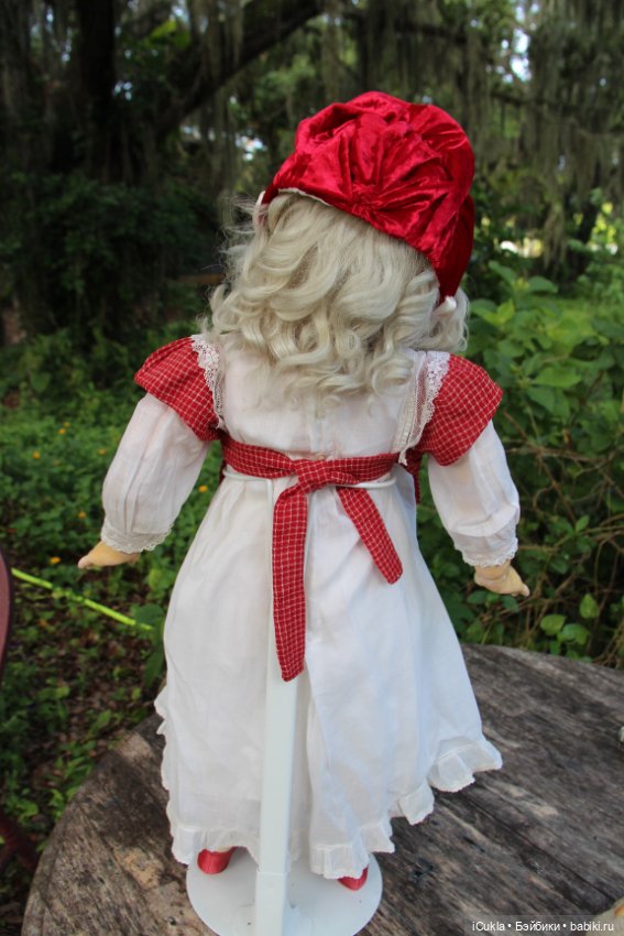 Новенькая ~ 27" Handwerck Simon Halbig 79 DEP~Красная шапочка (фото 6)