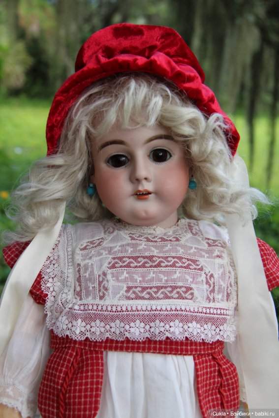 Новенькая ~ 27" Handwerck Simon Halbig 79 DEP~Красная шапочка