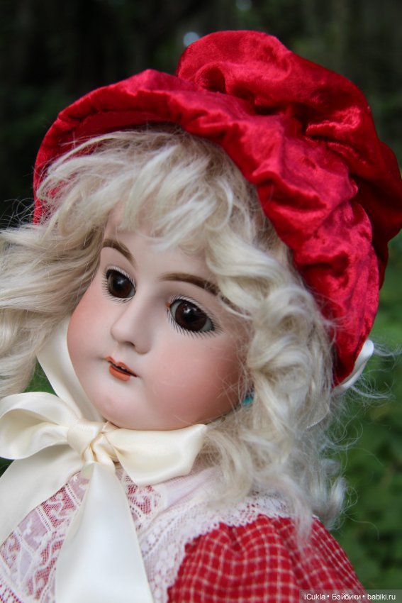 Новенькая ~ 27" Handwerck Simon Halbig 79 DEP~Красная шапочка (фото 10)