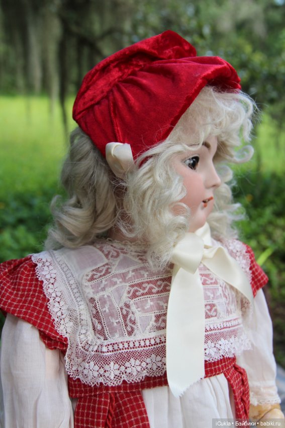 Новенькая ~ 27" Handwerck Simon Halbig 79 DEP~Красная шапочка
