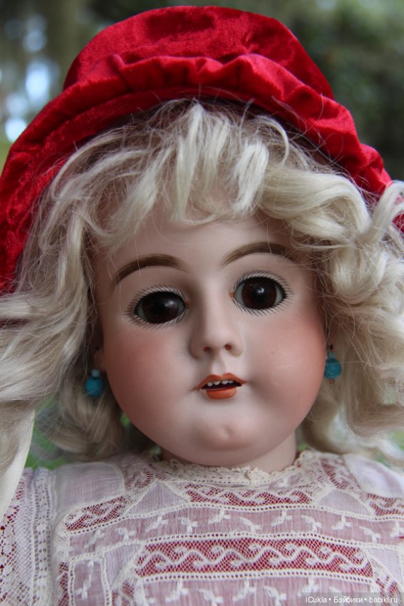 Новенькая ~ 27" Handwerck Simon Halbig 79 DEP~Красная шапочка