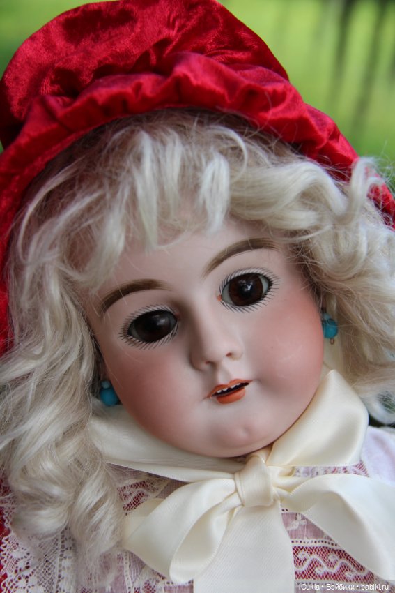 Новенькая ~ 27" Handwerck Simon Halbig 79 DEP~Красная шапочка