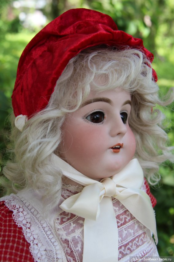 Новенькая ~ 27" Handwerck Simon Halbig 79 DEP~Красная шапочка