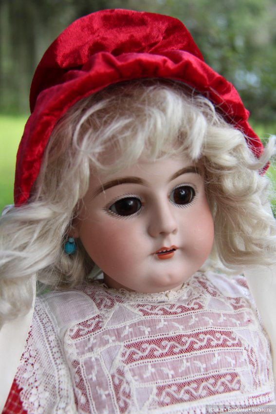 Новенькая ~ 27" Handwerck Simon Halbig 79 DEP~Красная шапочка