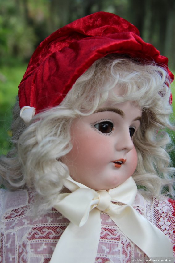 Новенькая ~ 27" Handwerck Simon Halbig 79 DEP~Красная шапочка