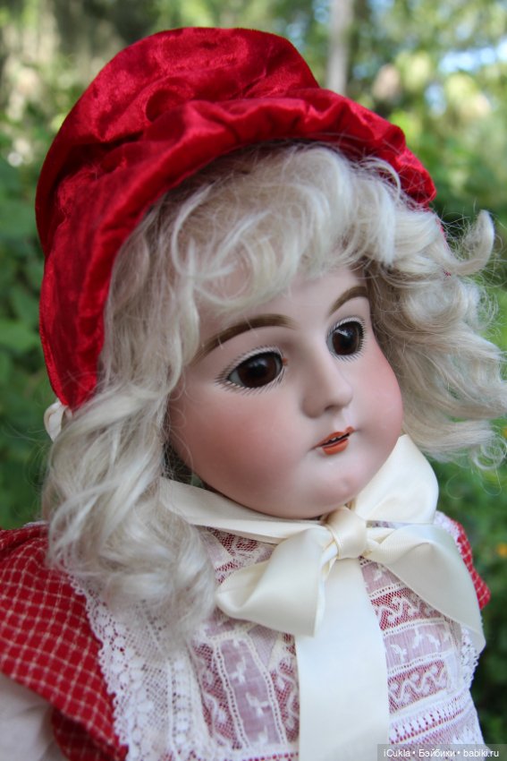 Новенькая ~ 27" Handwerck Simon Halbig 79 DEP~Красная шапочка (фото 5)