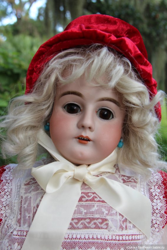 Новенькая ~ 27" Handwerck Simon Halbig 79 DEP~Красная шапочка (фото 8)