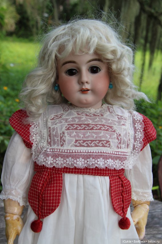 Новенькая ~ 27" Handwerck Simon Halbig 79 DEP~Красная шапочка