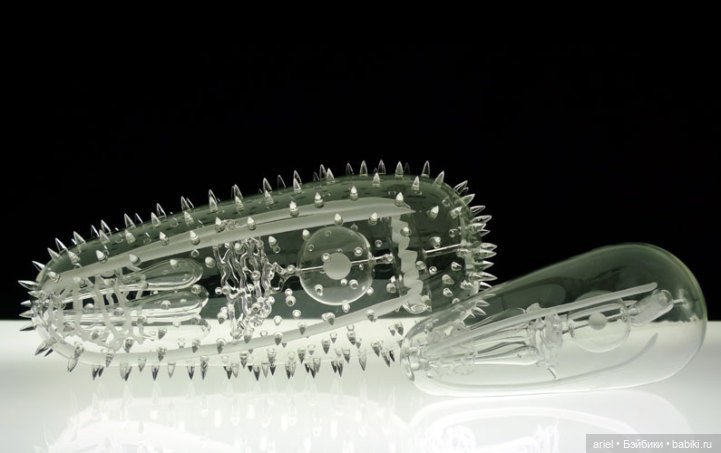 Смертельные болезни в виде прекрасных скульптур из стекла от британский художник Люка Джеррома (Luke Jerram) (фото 4)