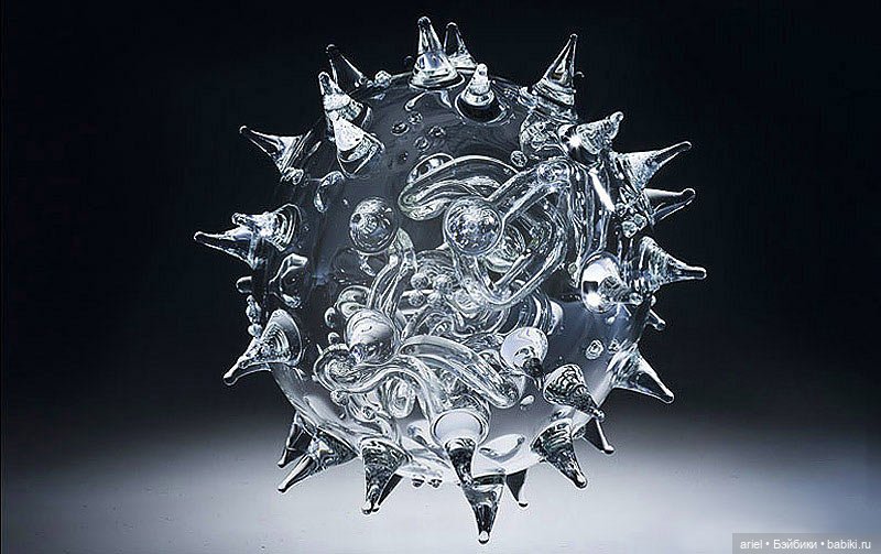 Смертельные болезни в виде прекрасных скульптур из стекла от британский художник Люка Джеррома (Luke Jerram) (фото 8)