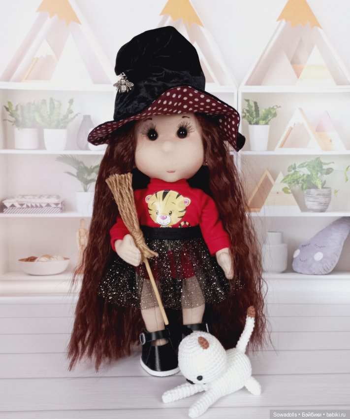 Ведьмочки — Авторские текстильные куклы: Вальдорфские (фото 4)