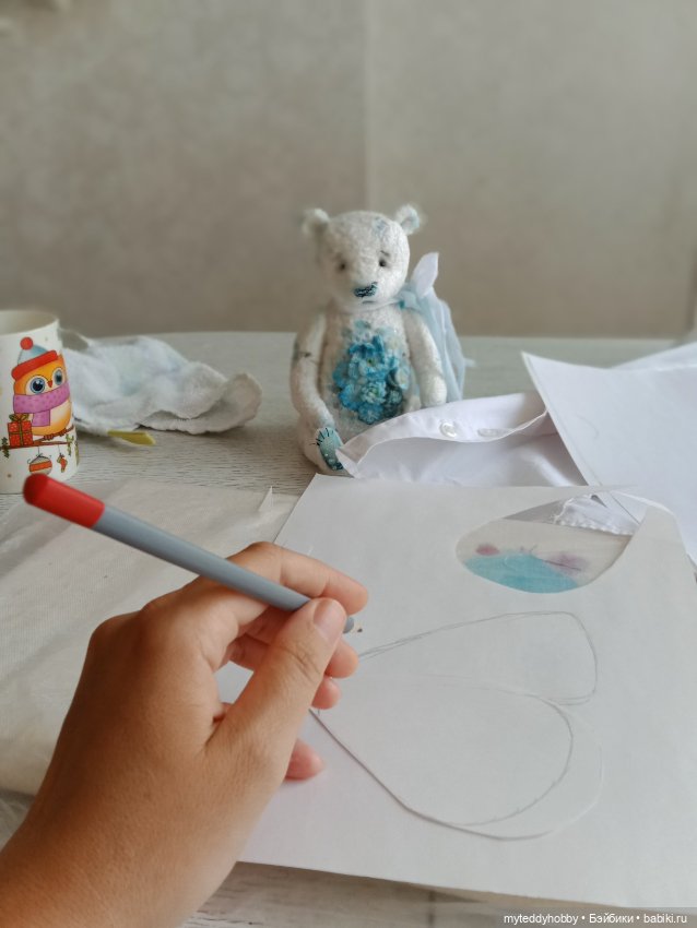 Как я создавала крылья бабочки