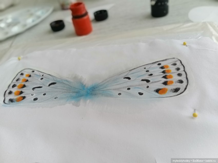 Как я создавала крылья бабочки
