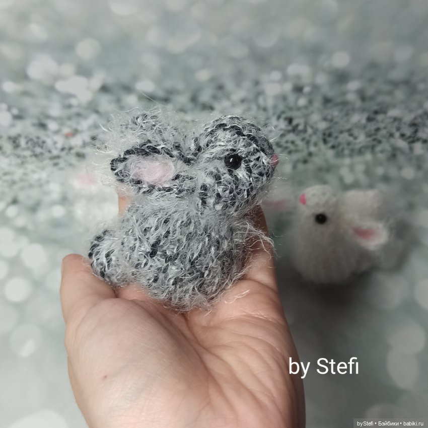 Пушистики. Кролики — Вязаные игрушки и амигуруми: крючком