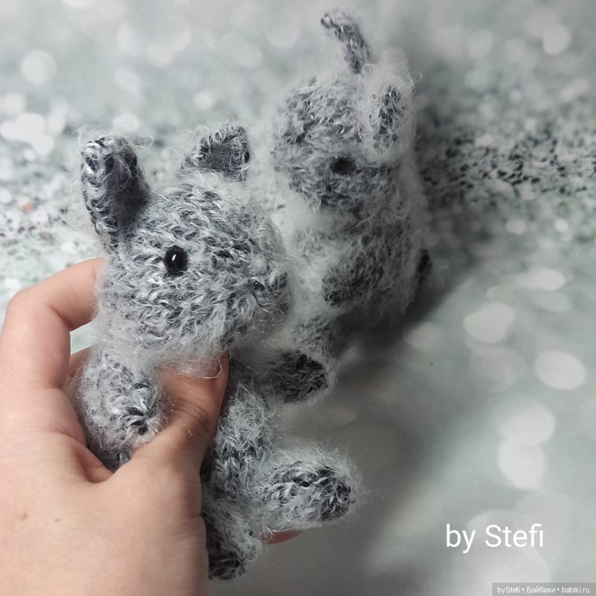 Пушистики. Кролики — Вязаные игрушки и амигуруми: крючком