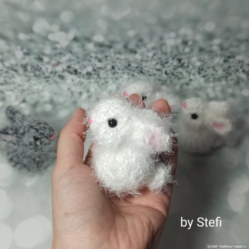 Пушистики. Кролики — Вязаные игрушки и амигуруми: крючком