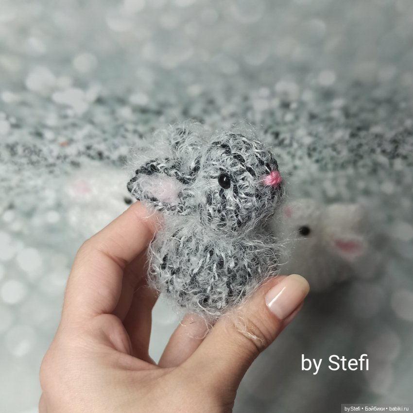 Пушистики. Кролики — Вязаные игрушки и амигуруми: крючком