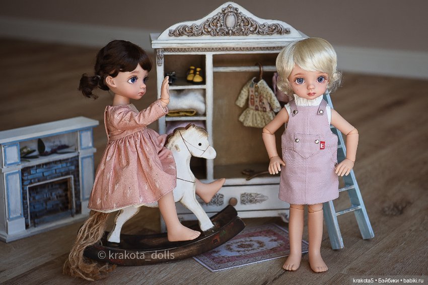 Две сестрички — ООАК и репейнт кукол (Custom): Barbie (фото 9)