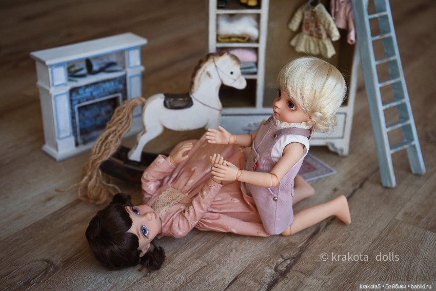 Две сестрички — ООАК и репейнт кукол (Custom): Barbie