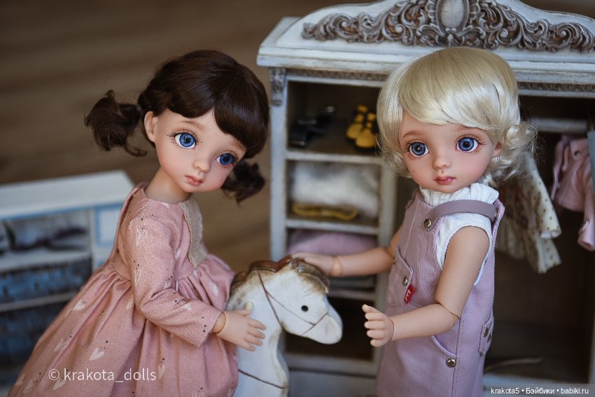 Две сестрички — ООАК и репейнт кукол (Custom): Barbie (фото 4)
