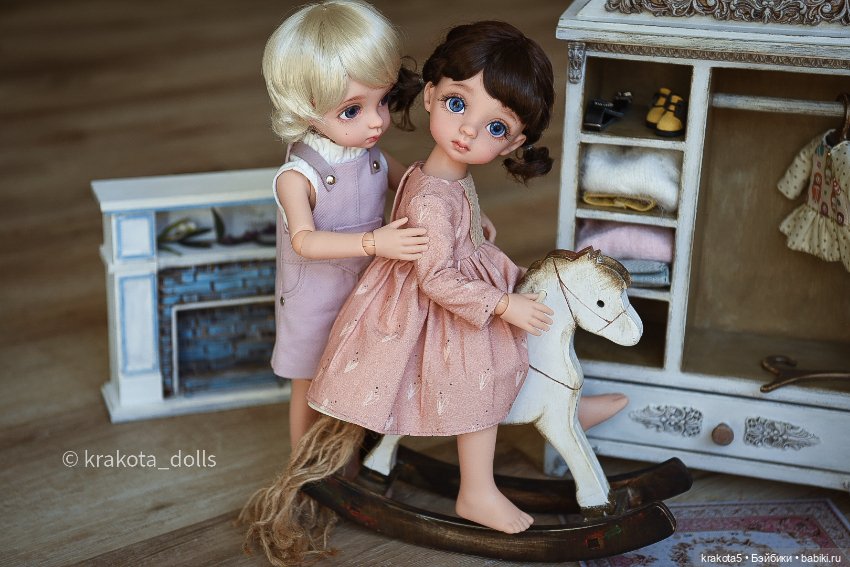Две сестрички — ООАК и репейнт кукол (Custom): Barbie (фото 7)
