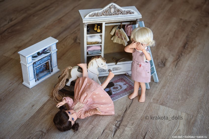 Две сестрички — ООАК и репейнт кукол (Custom): Barbie