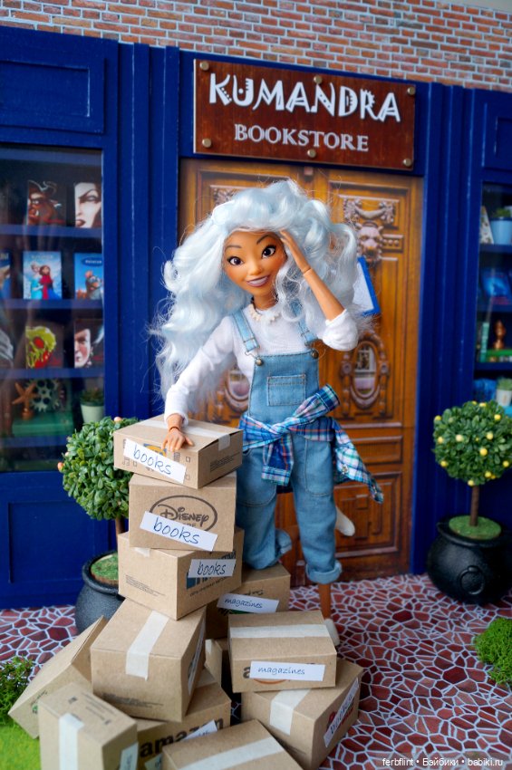 А чем занимаются Драконы — Куклы Disney Animators и Принцессы Диснея: Disney Store (фото 3)