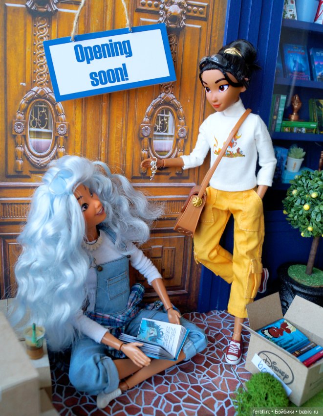 А чем занимаются Драконы — Куклы Disney Animators и Принцессы Диснея: Disney Store (фото 9)