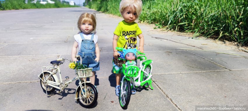 Летние фото кукол и игрушек