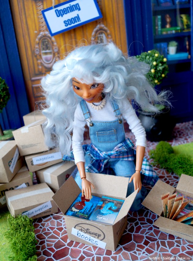 А чем занимаются Драконы — Куклы Disney Animators и Принцессы Диснея: Disney Store (фото 6)