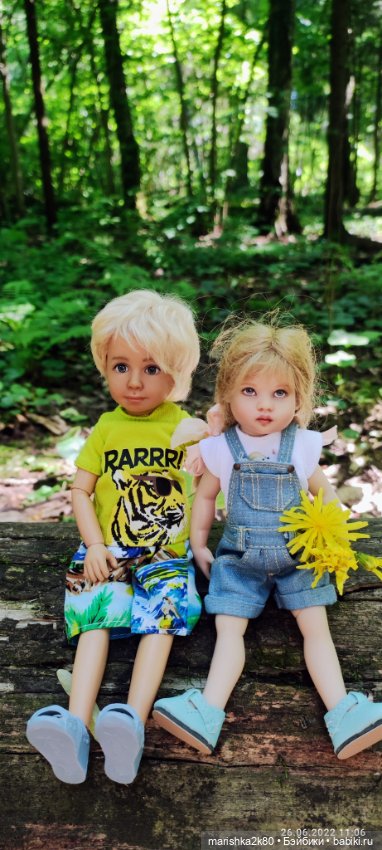 Летние фото кукол и игрушек