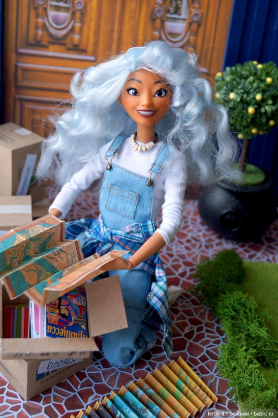 А чем занимаются Драконы — Куклы Disney Animators и Принцессы Диснея: Disney Store (фото 5)