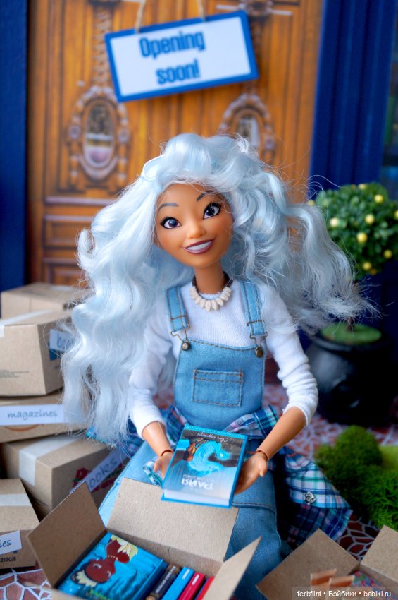 А чем занимаются Драконы — Куклы Disney Animators и Принцессы Диснея: Disney Store (фото 7)