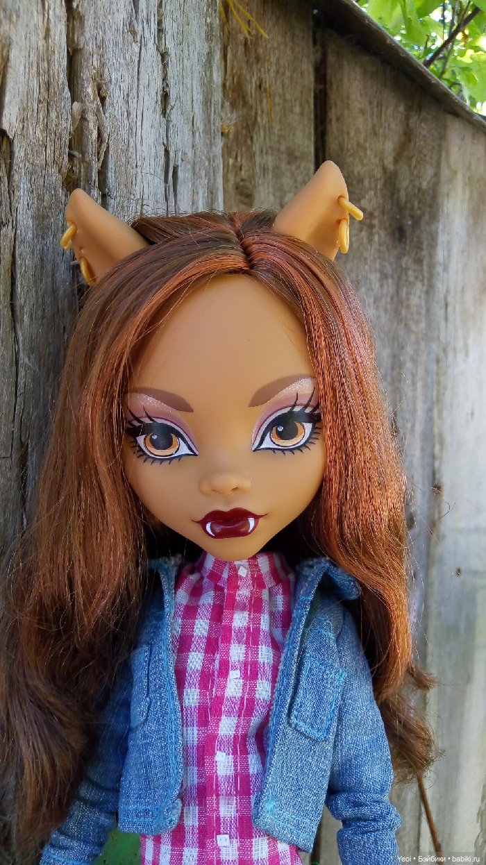 Монстер Хай, Клодин (42см) - фото на природе и в бассейне 🌞