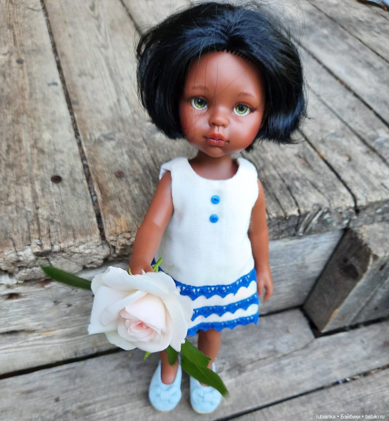 Платье новое,цветы тоже — Куклы Paola Reina (Паола Рейна): новинки (фото 10)
