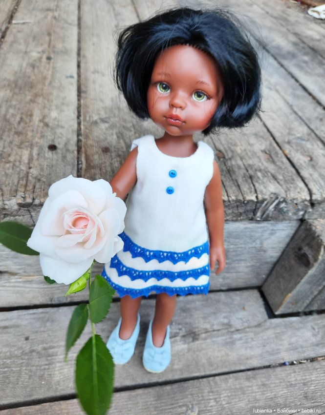 Платье новое,цветы тоже — Куклы Paola Reina (Паола Рейна): новинки (фото 6)