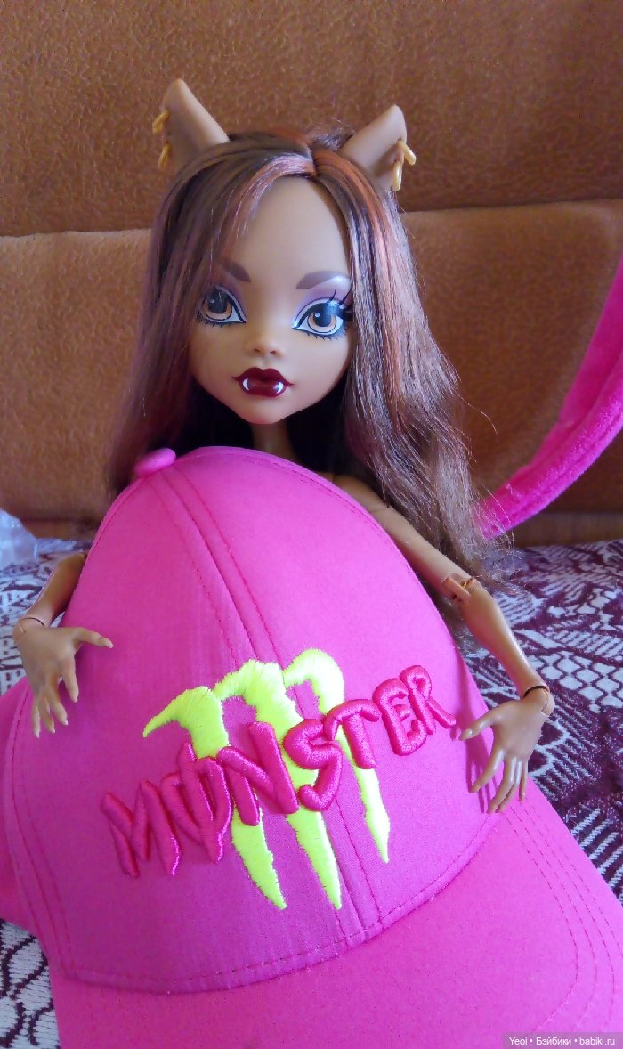 Монстер Хай, Клодин (42см) - фото на природе и в бассейне 🌞