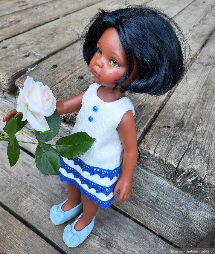 Платье новое,цветы тоже — Куклы Paola Reina (Паола Рейна): новинки (фото 4)