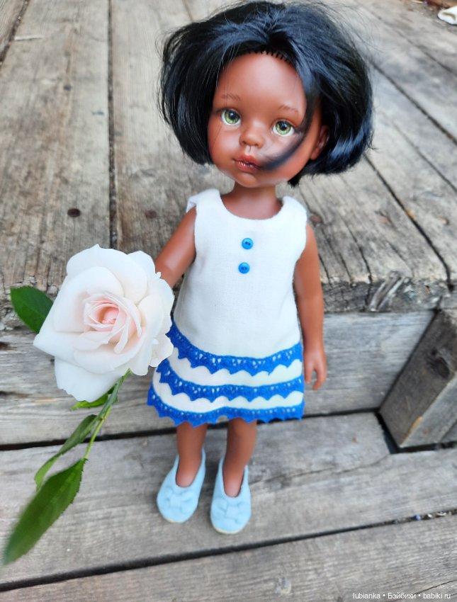 Платье новое,цветы тоже — Куклы Paola Reina (Паола Рейна): новинки (фото 7)