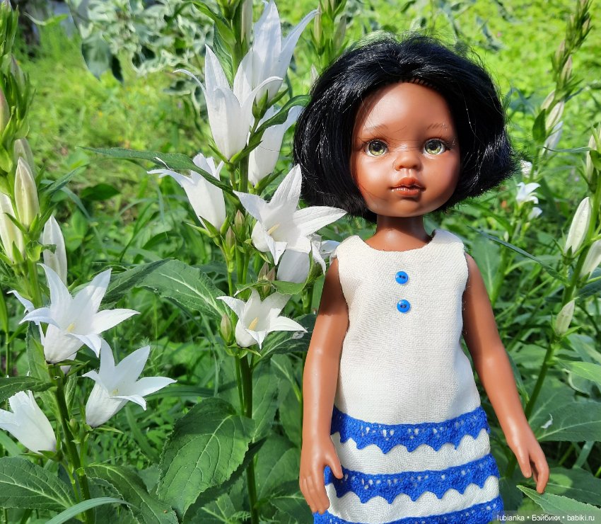 Платье новое,цветы тоже — Куклы Paola Reina (Паола Рейна): новинки