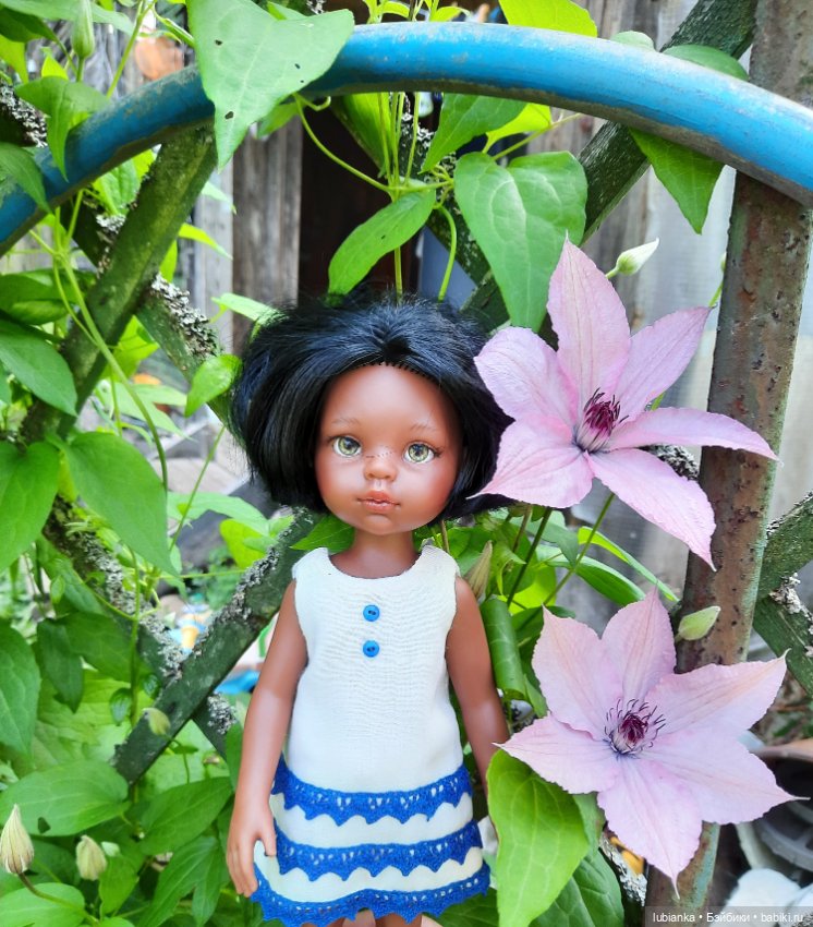 Платье новое,цветы тоже — Куклы Paola Reina (Паола Рейна): новинки