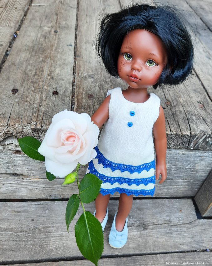 Платье новое,цветы тоже — Куклы Paola Reina (Паола Рейна): новинки (фото 5)
