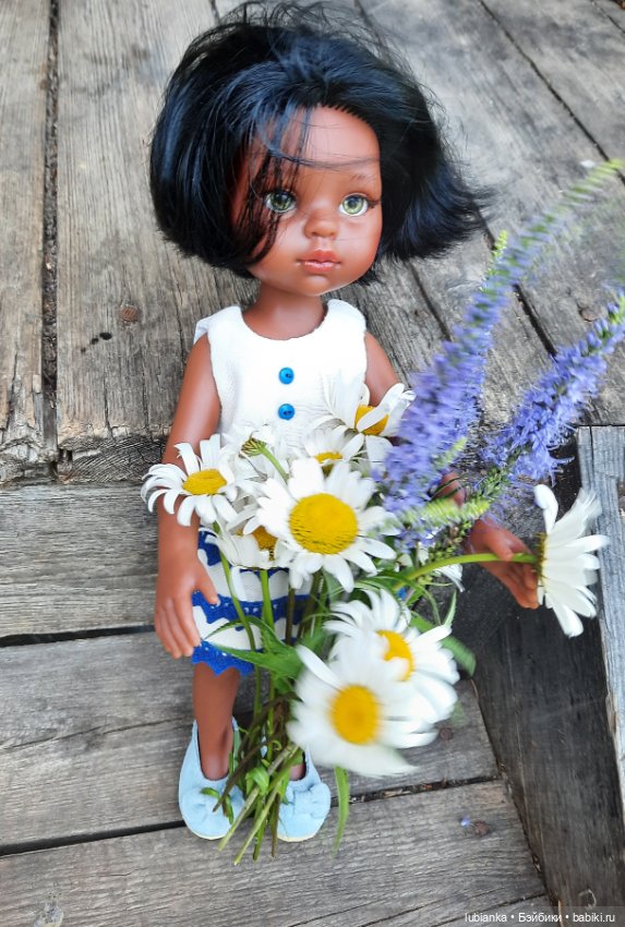 Платье новое,цветы тоже — Куклы Paola Reina (Паола Рейна): новинки